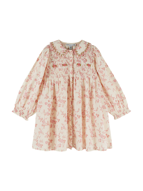 Rosalie Smocked Dress Dresses Emile et Ida Rosalie 2Y