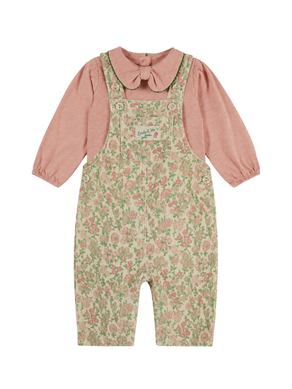 Rose Garden Overall Set