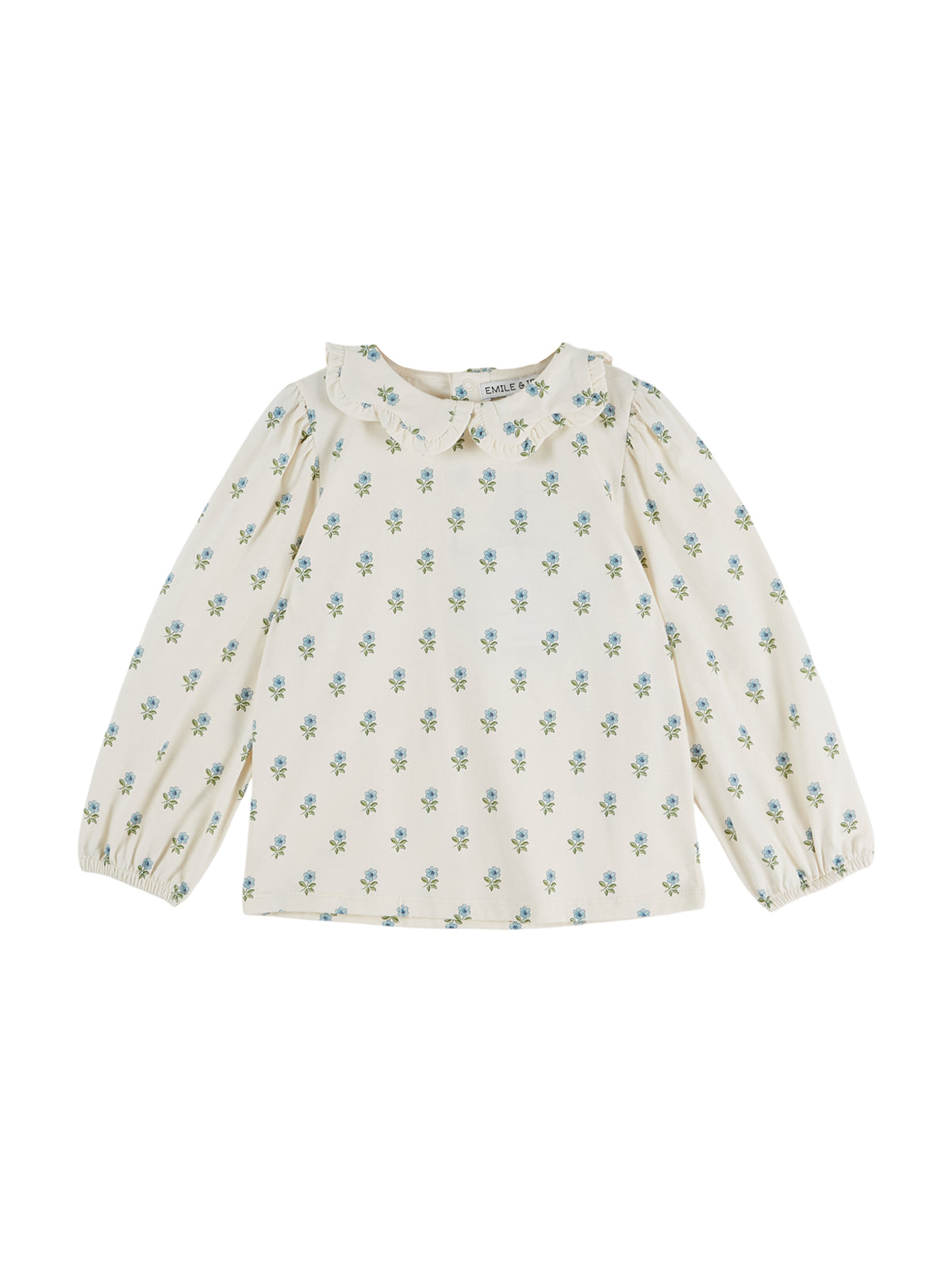Scarlet Jersey Blouse Tops Emile et Ida Ivory 3Y