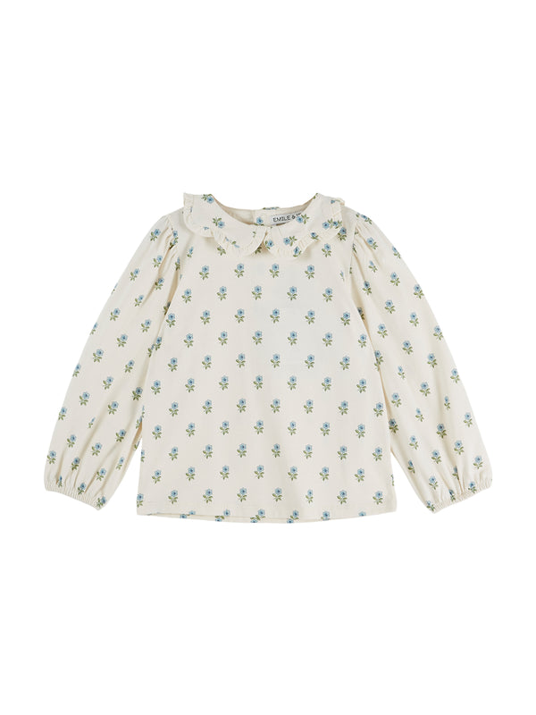 Scarlet Jersey Blouse Tops Emile et Ida Ivory 3Y