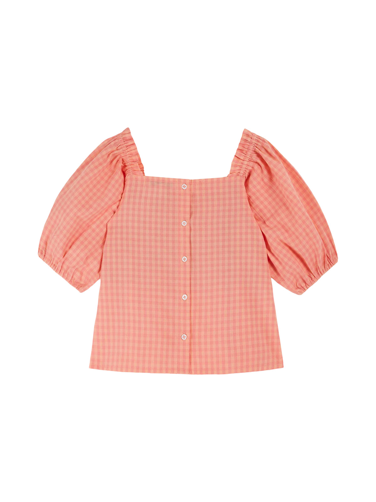 Smocked Gingham Shorts Set Sets Emile et Ida