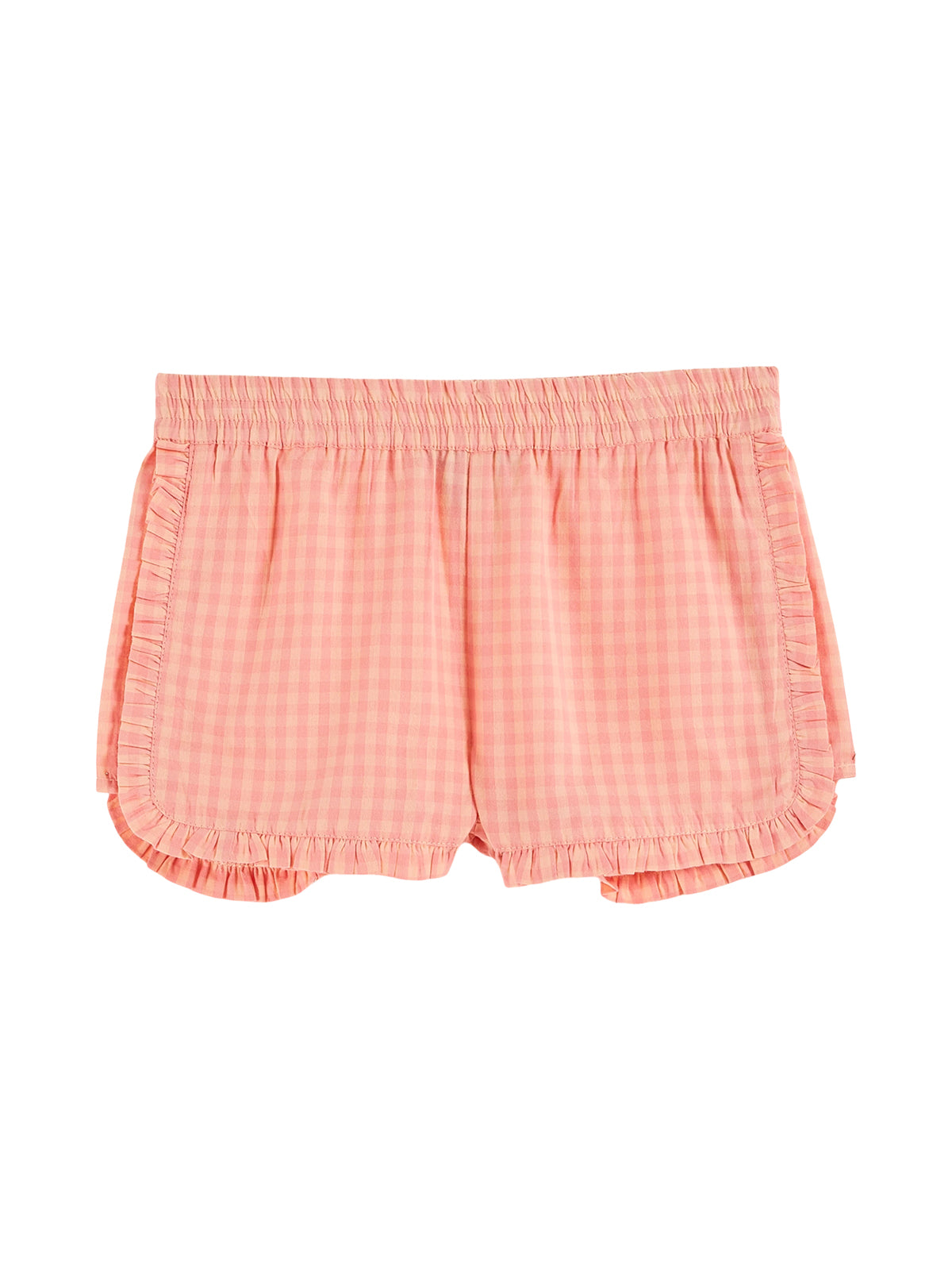 Smocked Gingham Shorts Set Sets Emile et Ida