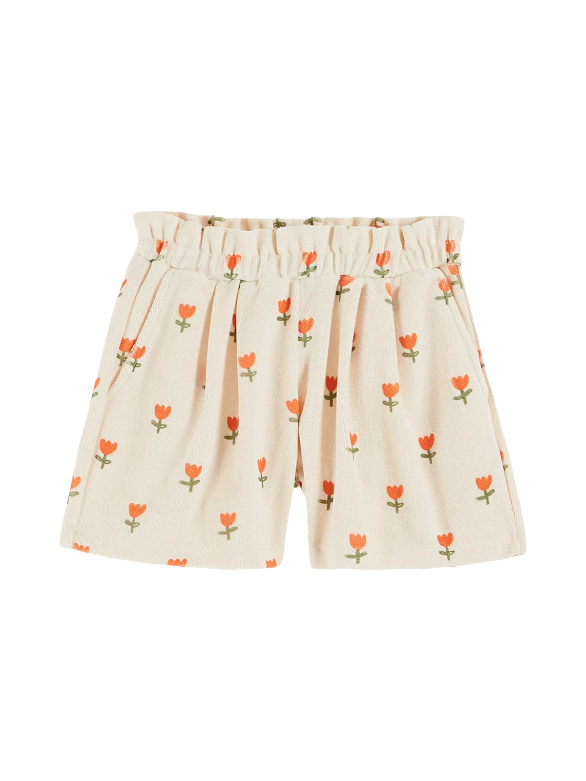 Terry Tulips Shorts Set Sets Emile et Ida