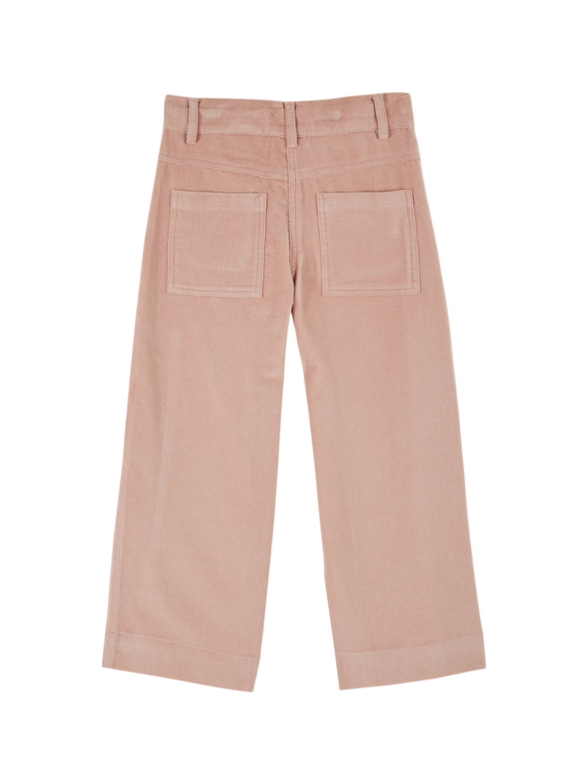 Velvet Embroidered Pocket Pants Pants Emile et Ida