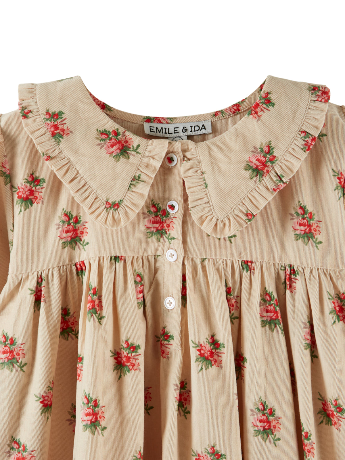 Wildflower Ruffle Collar Dress Dresses Emile et Ida