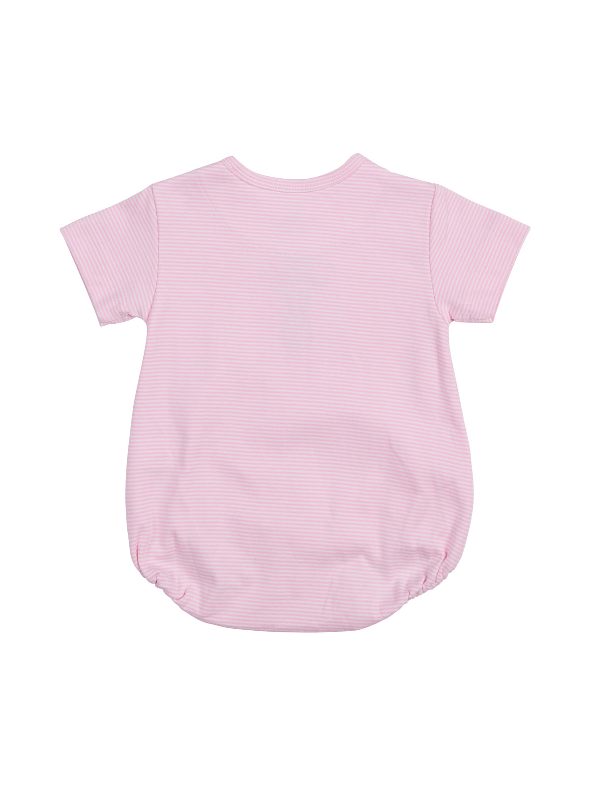 Striped Knit Flower Romper Rompers Florence Eiseman