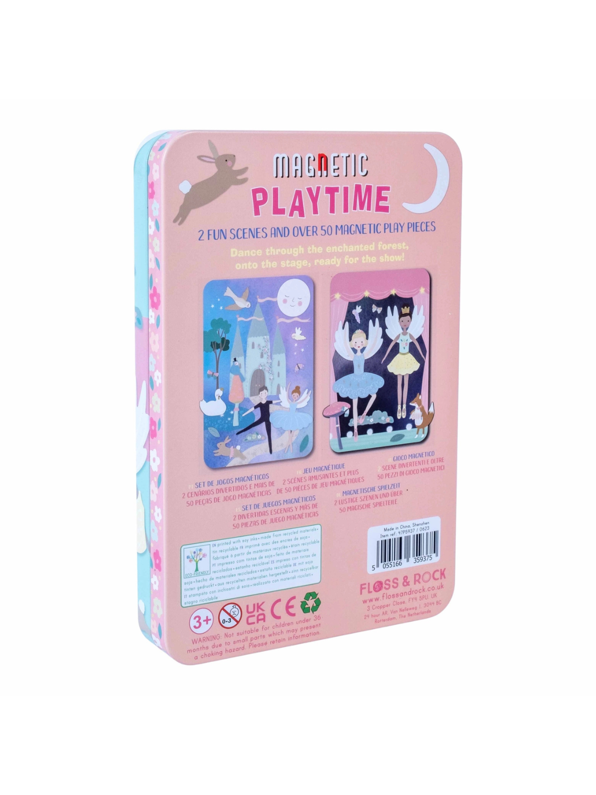 Enchanted Magnetic Playtime Set Arts & Crafts Floss and Rock