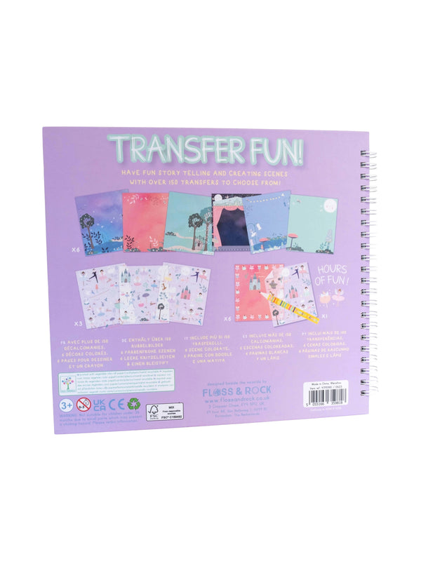 Enchanted Transfer Fun Arts & Crafts Floss and Rock   