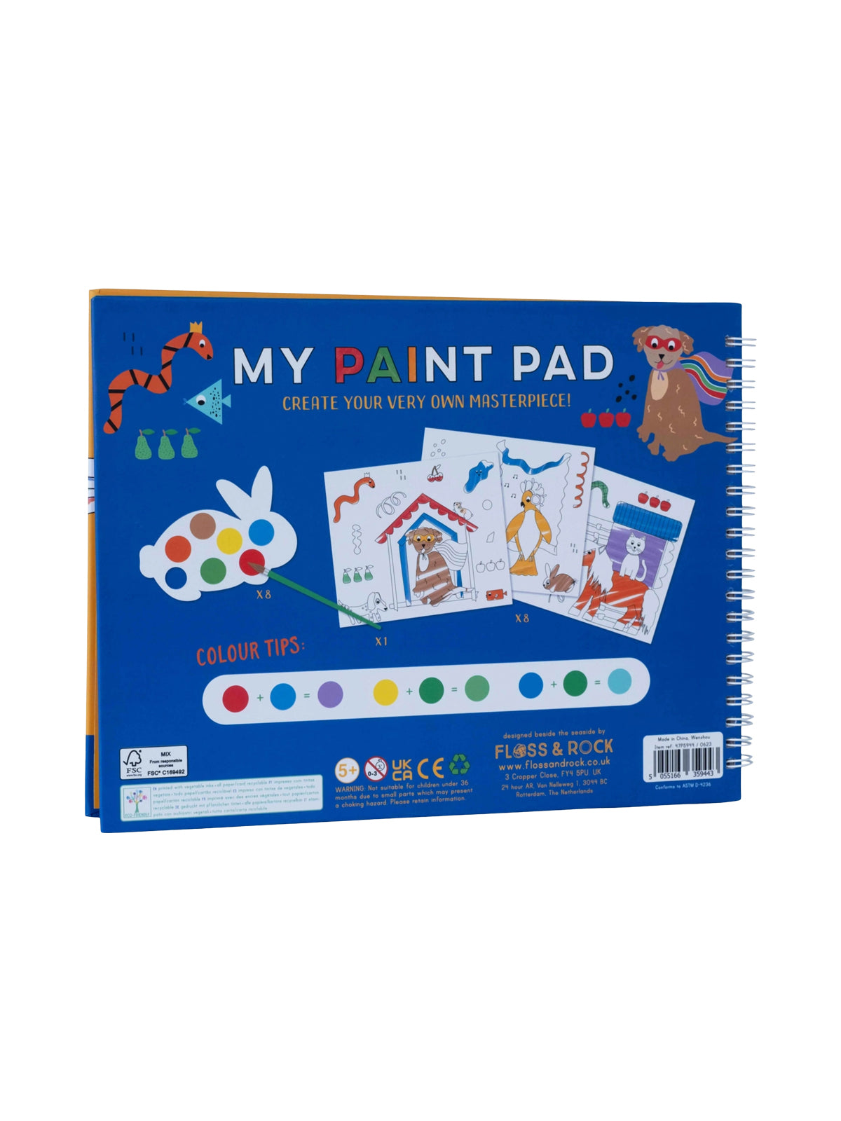 My Painting Pad Pets Arts & Crafts Floss and Rock   