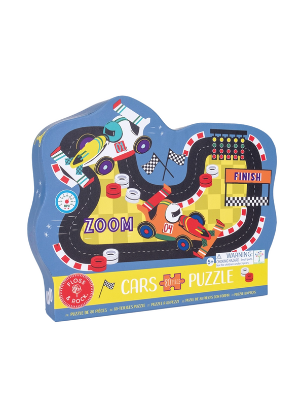 Race Track 80 Pc Puzzle Games & Puzzles Floss and Rock   