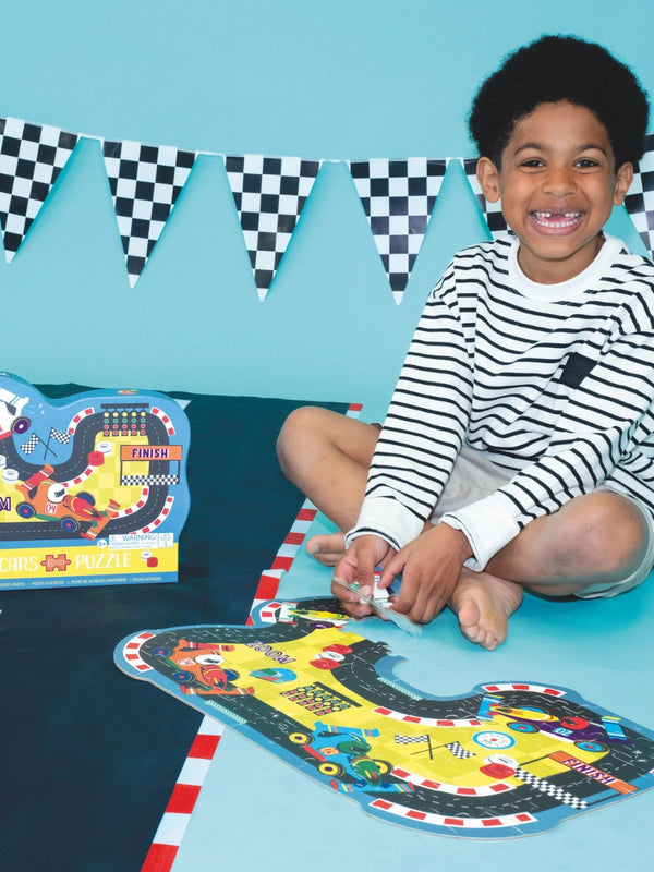 Race Track 80 Pc Puzzle Games & Puzzles Floss and Rock   