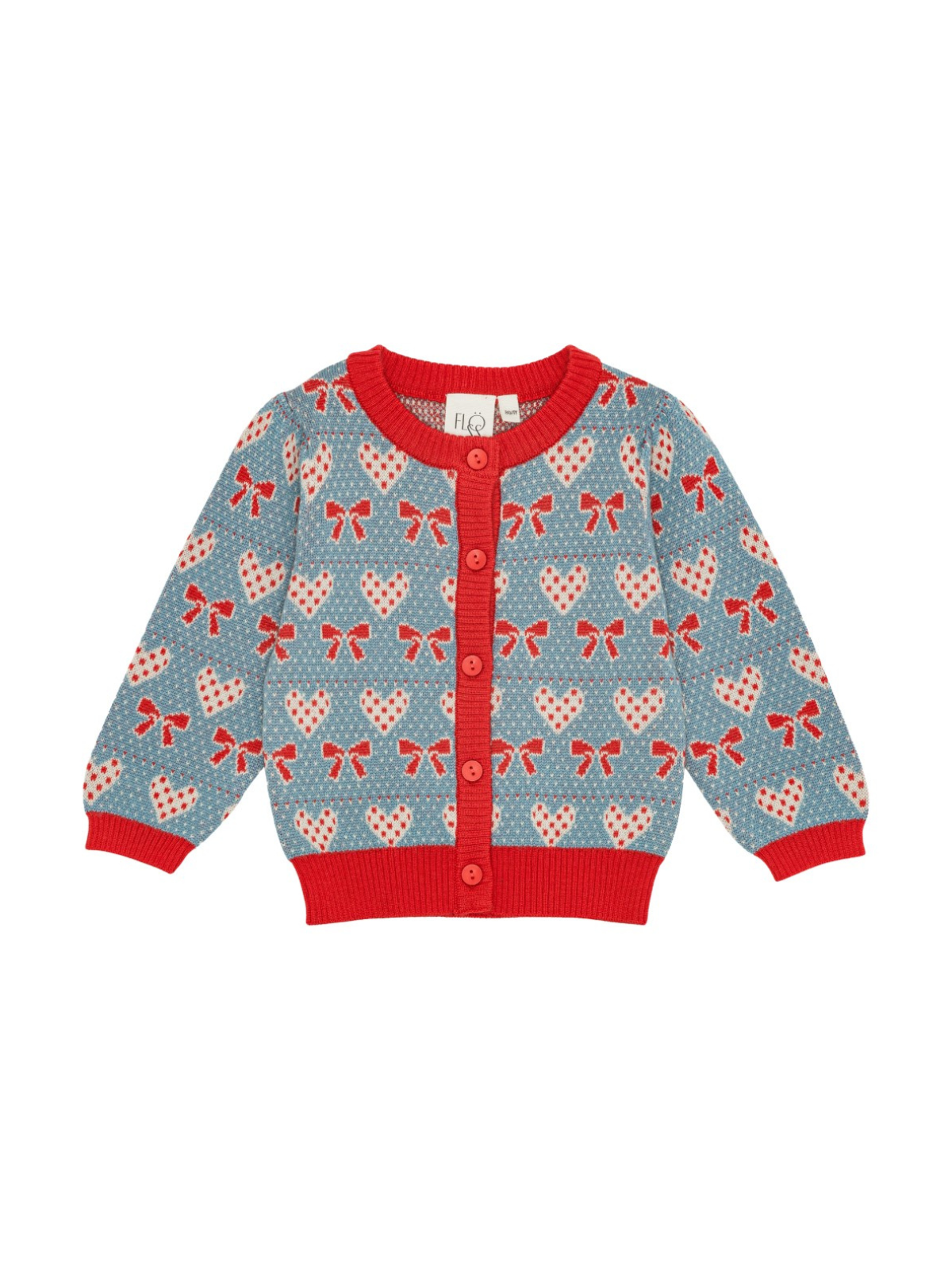 Cole Cardigan Sweaters Flöss Midnight Blue 1Y