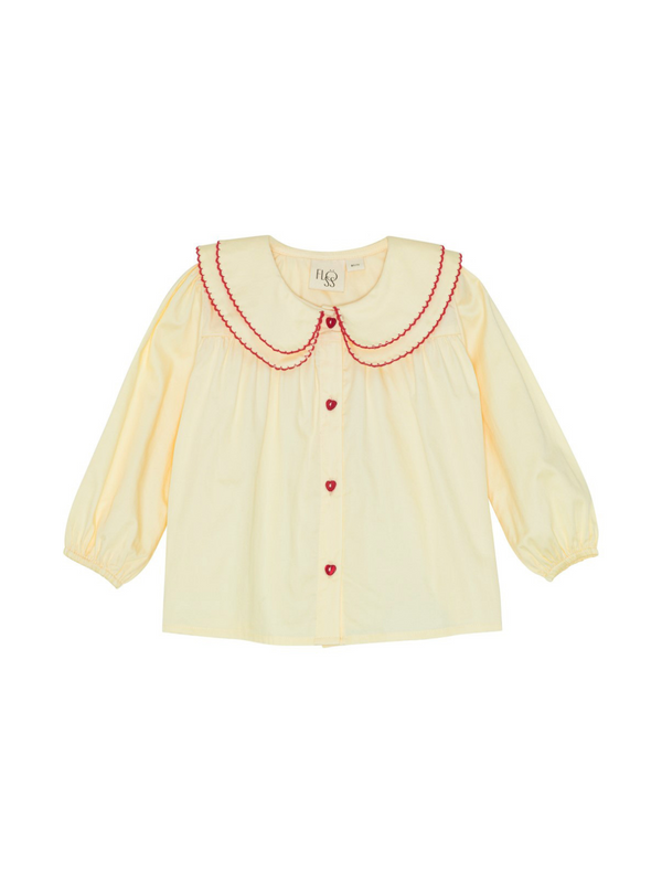 Darling Blouse Tops Flöss Soft White 2Y