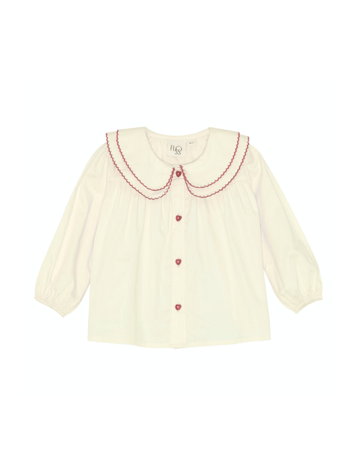 Darling Blouse Tops Flöss Soft White 2Y
