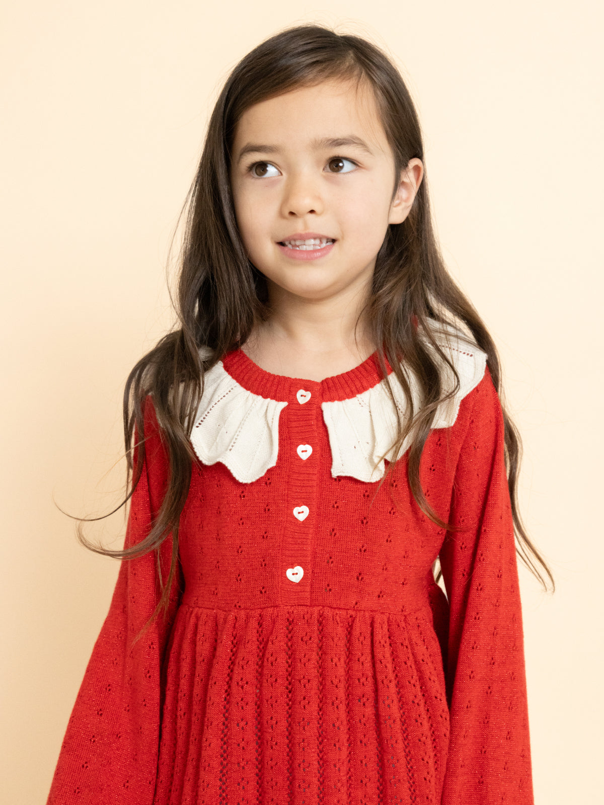 Dora Pointelle Knit Dress Dresses Flöss