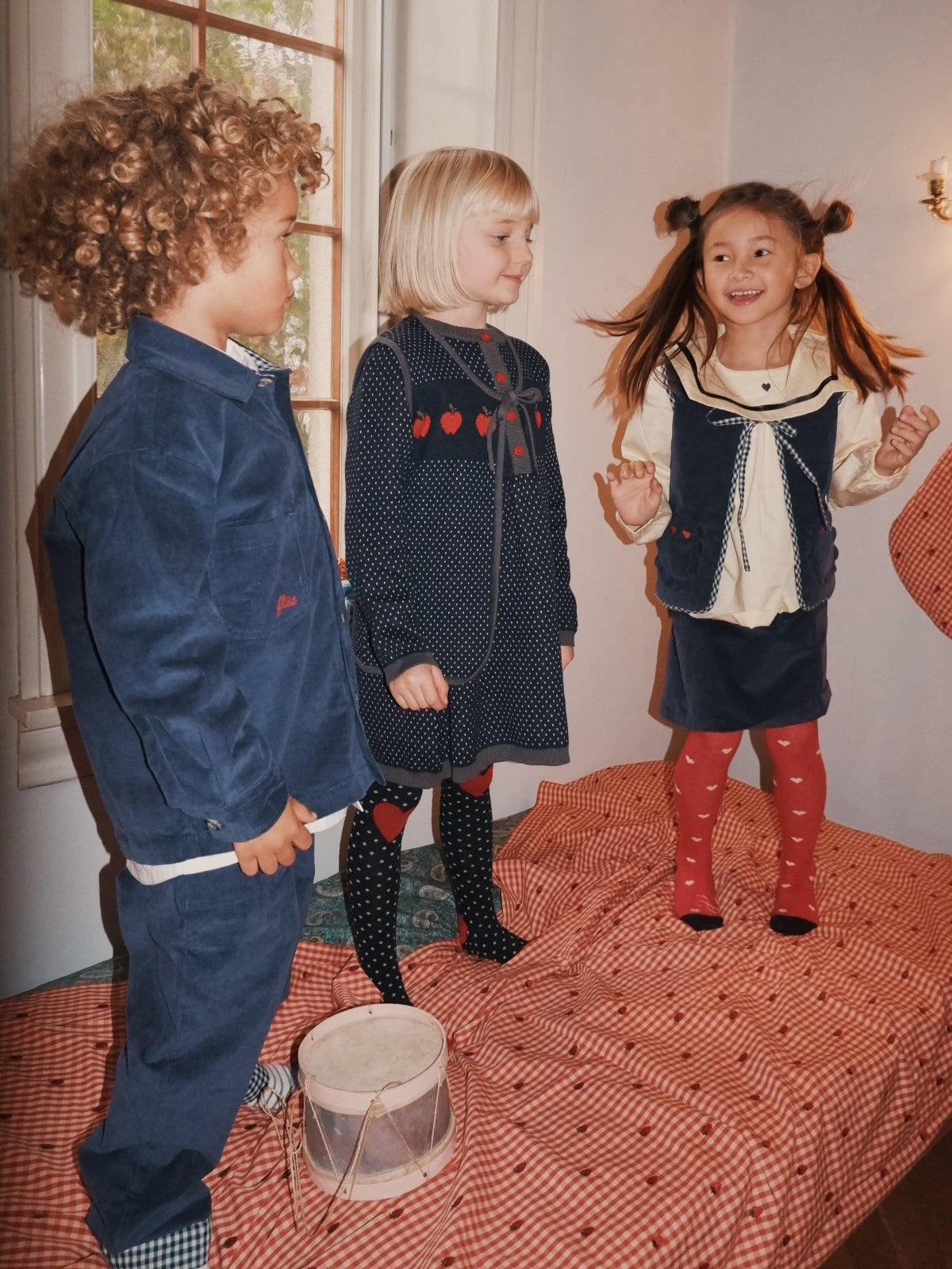 Esther Apple Knit Dress Dresses Flöss