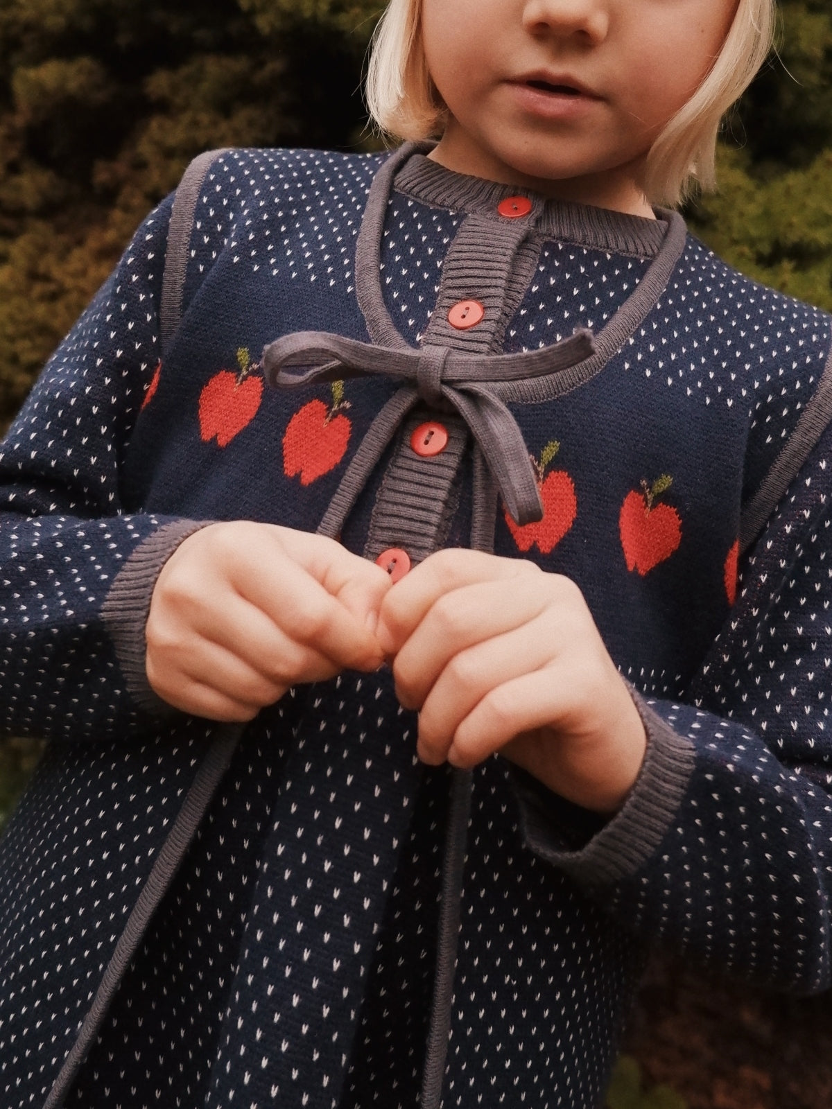 Esther Apple Knit Dress Dresses Flöss