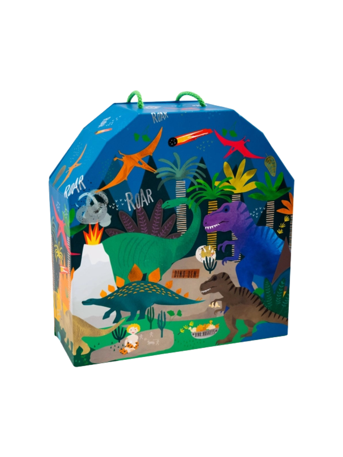 Dino Playbox Pretend Play Floss and Rock