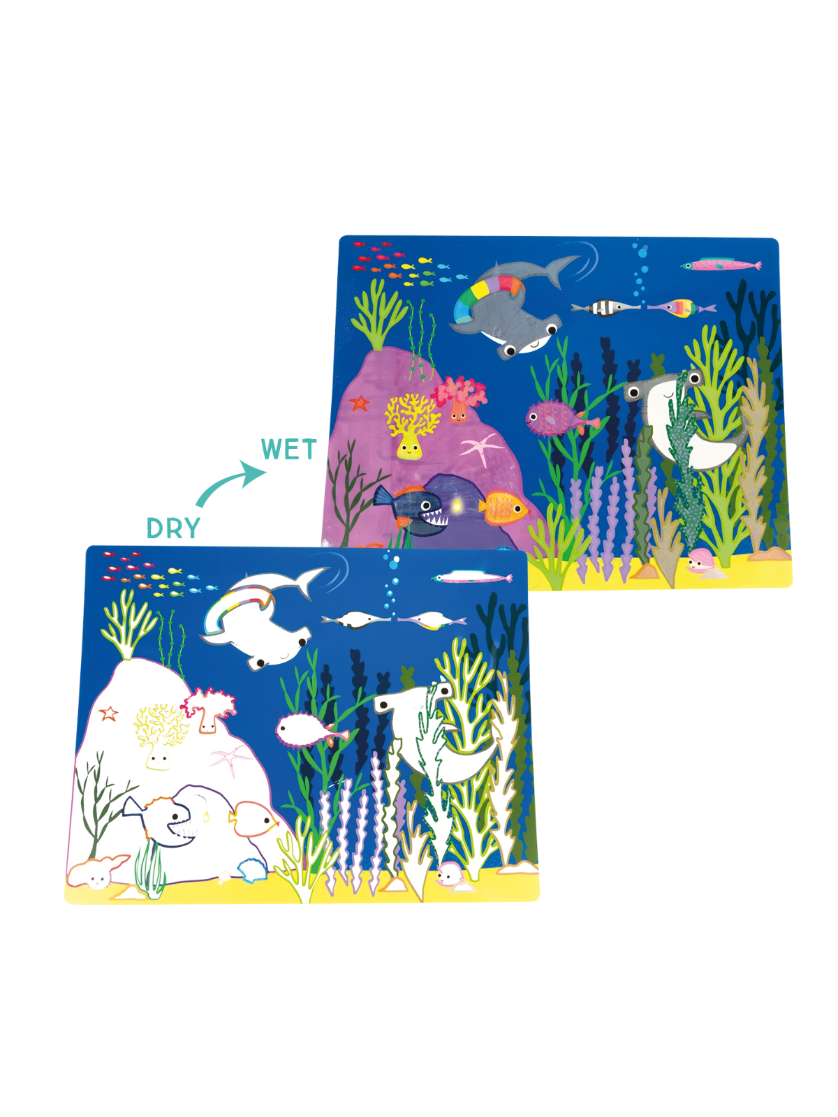 Magic Place Mat Ocean Magic Water Placemat