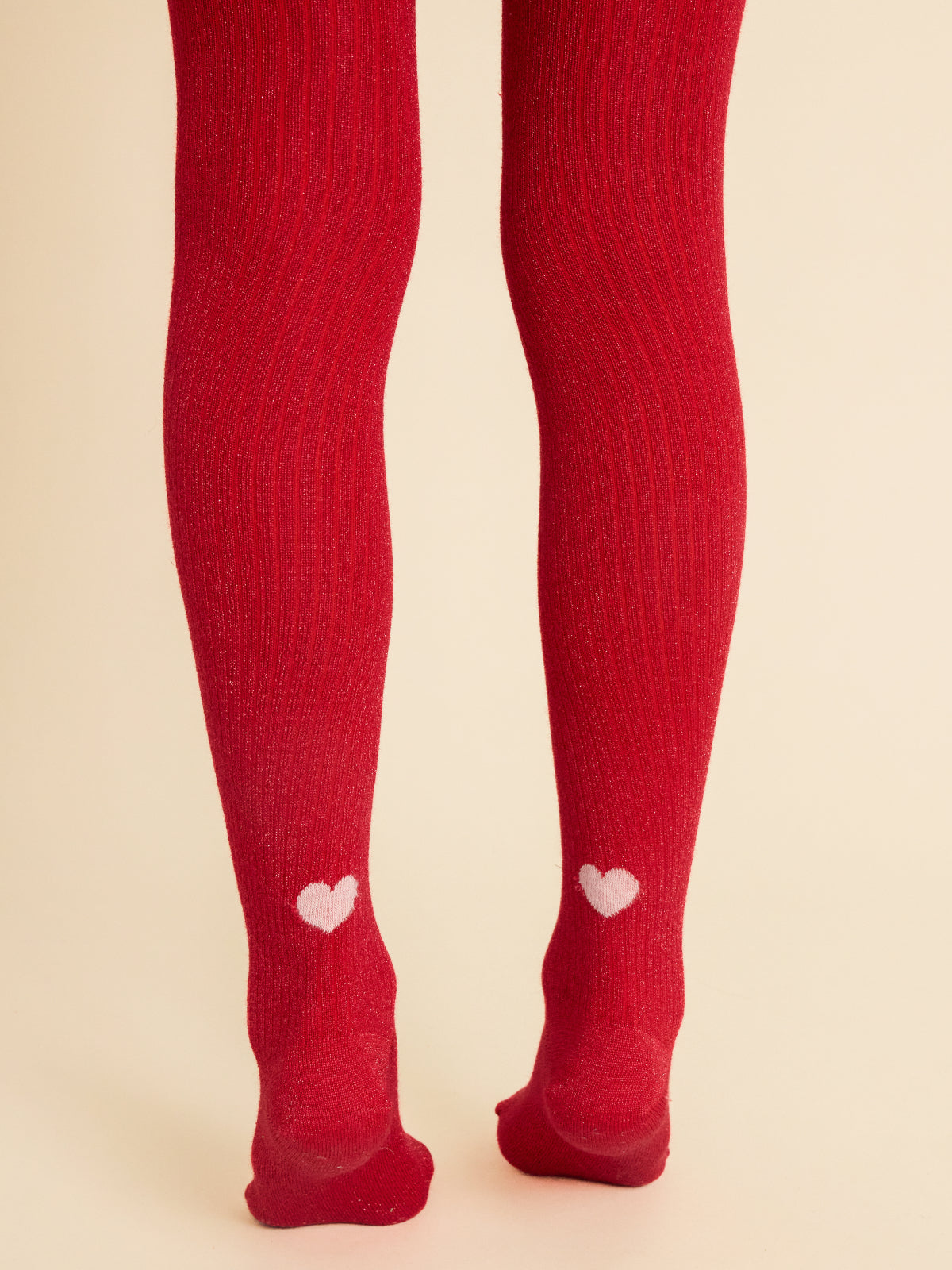 Vera Tights Set - Pink Red Glitter Tights Flöss