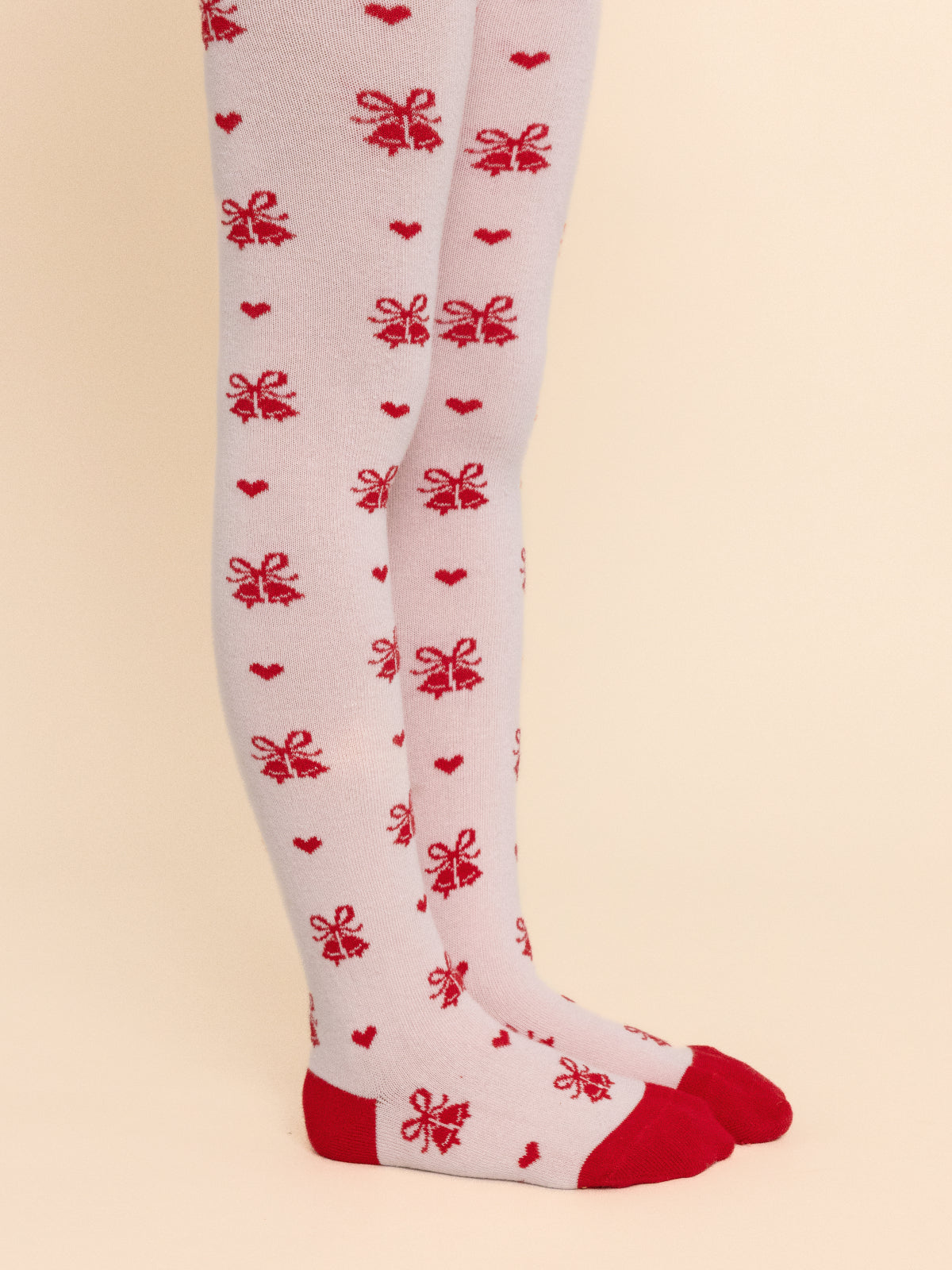 Vera Tights Set - Pink Red Glitter Tights Flöss