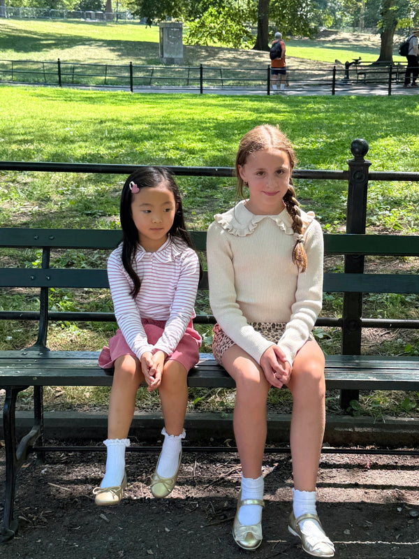 Alinou Ribbed Collar Lurex Sweater Sweaters Louis Louise