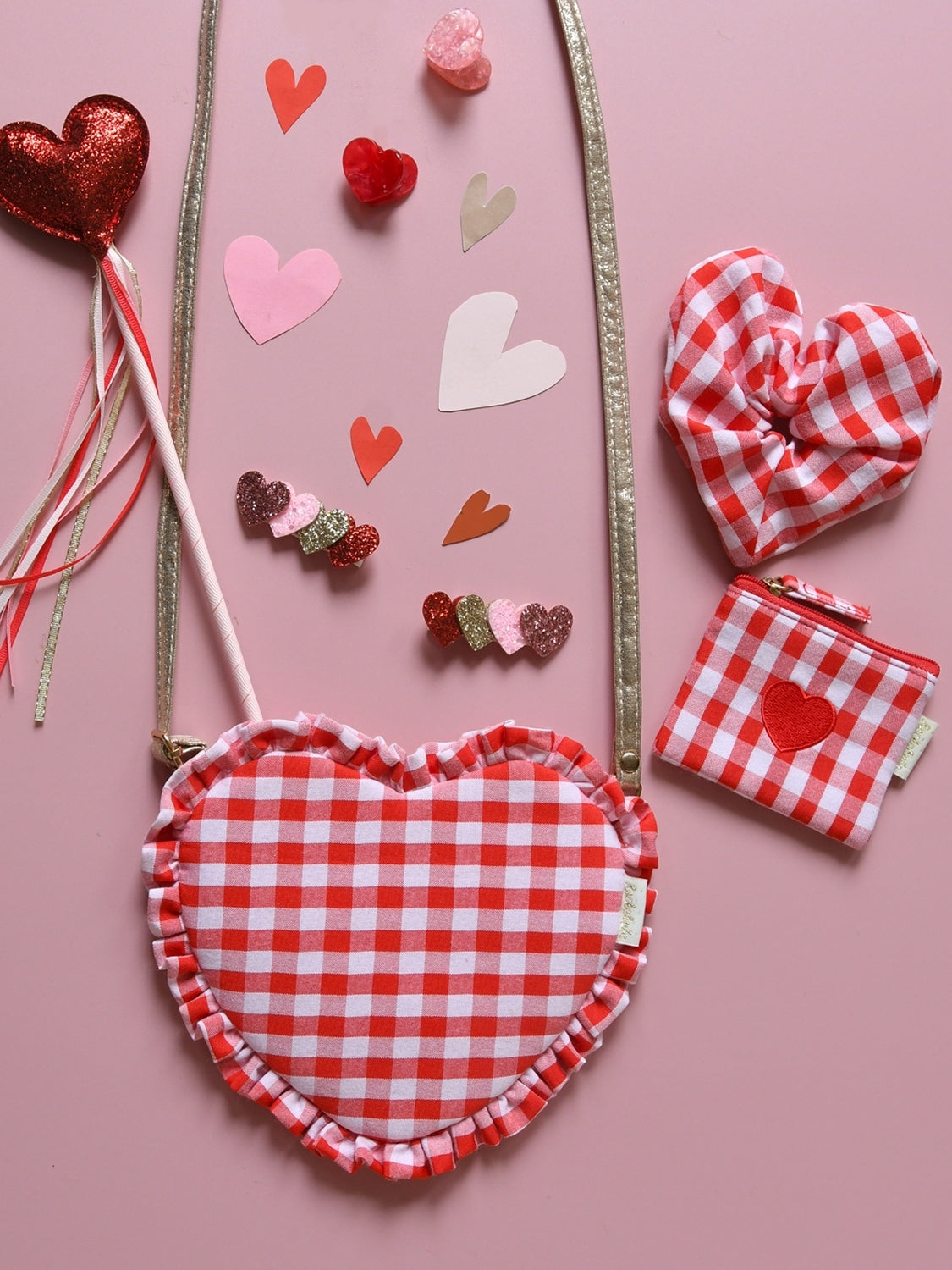 Sweetheart Sparkle Clips Hair Accessories Rockahula Kids