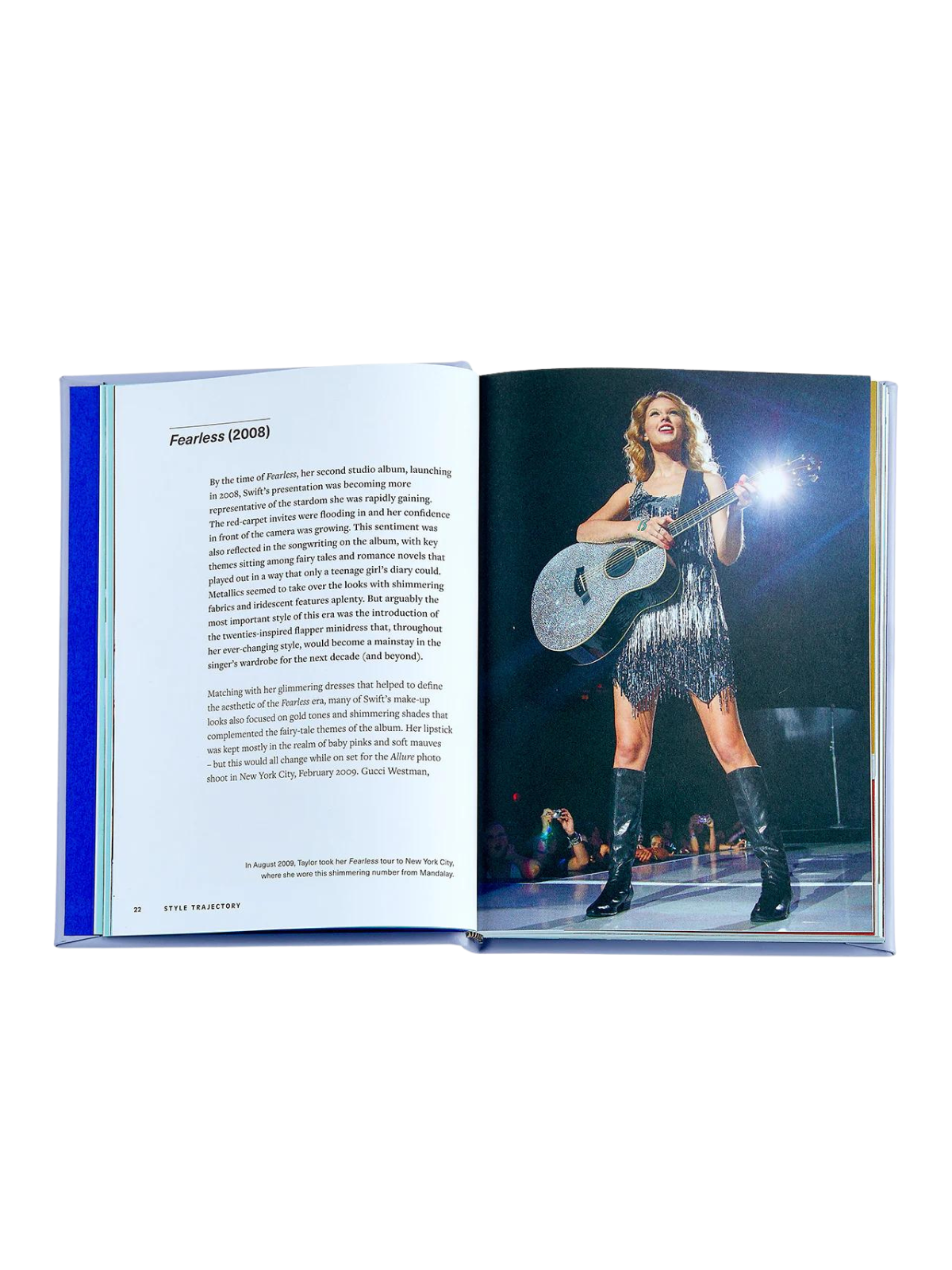 Icons of Style Taylor Swift Leather Bound Book Books Graphic Image   