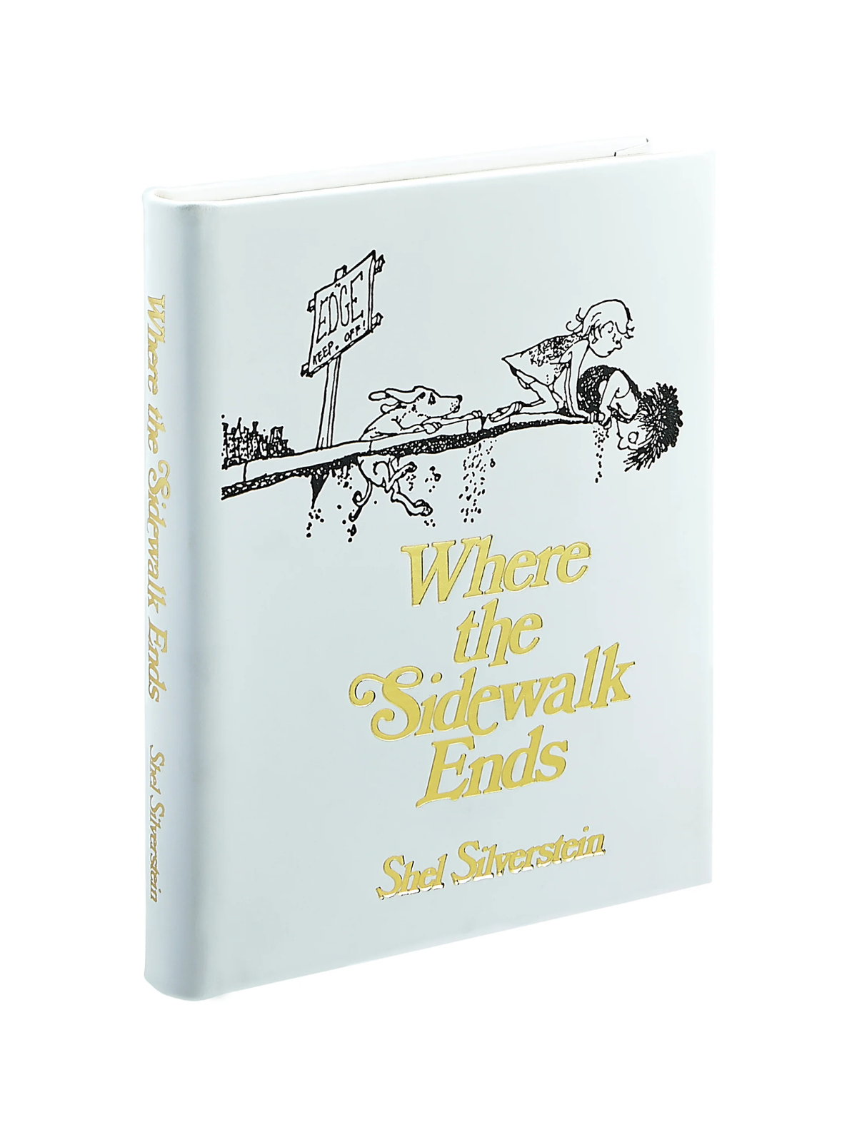 Where the Sidewalk Ends Leather Bound Book Books Graphic Image