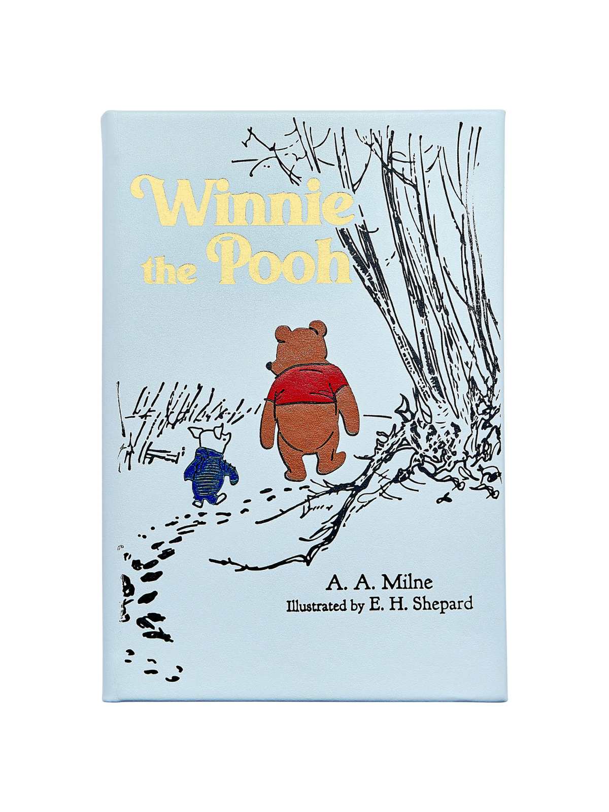 Winnie the Pooh Leather Bound Book Books Graphic Image
