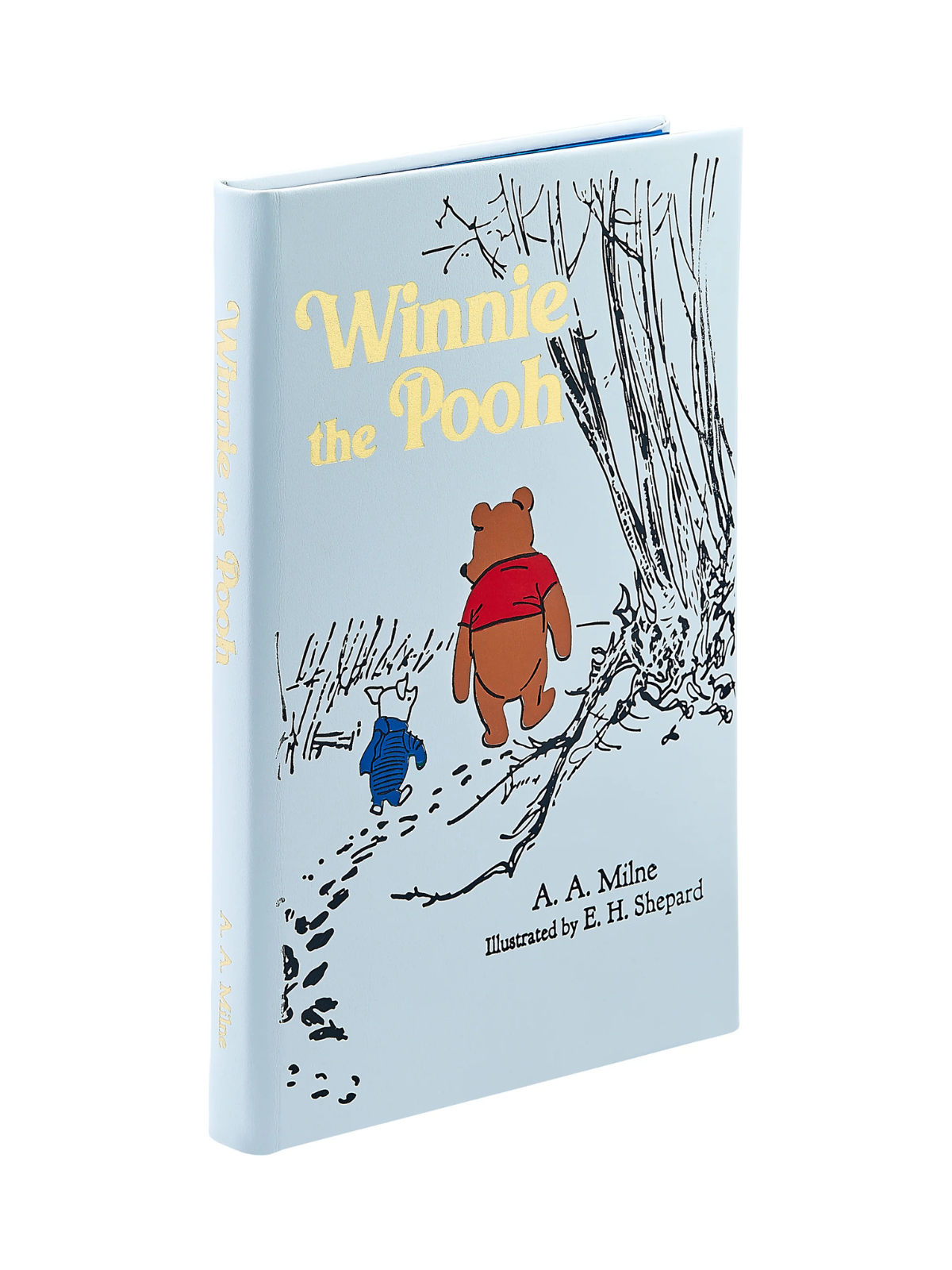 Winnie the Pooh Leather Bound Book Books Graphic Image