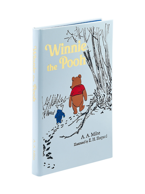 Winnie the Pooh Leather Bound Book Books Graphic Image