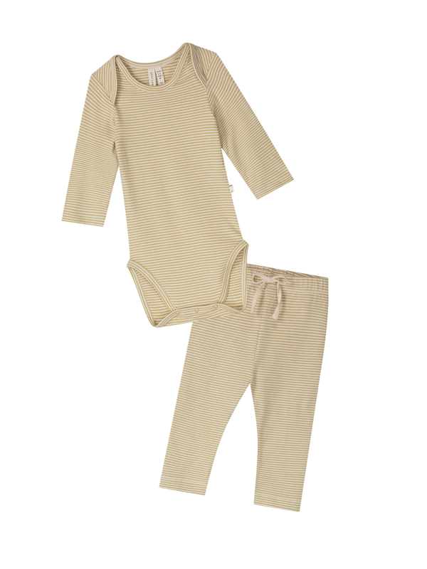 Cookie Bodysuit & Leggings Set Sets Gray Label Cookie 0-3M
