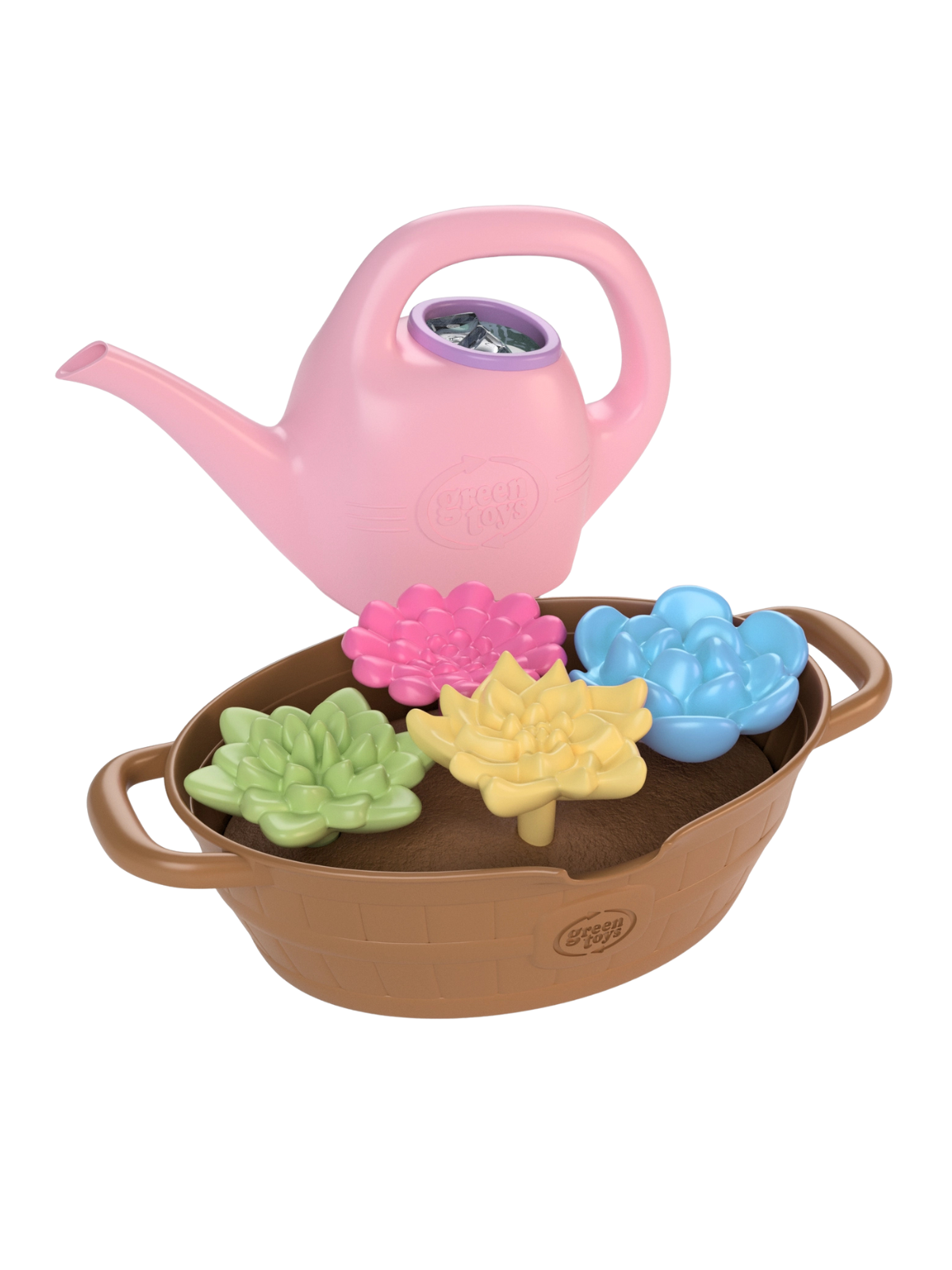 Color Changing Watering Can Activity Set Pretend Play Green Toys