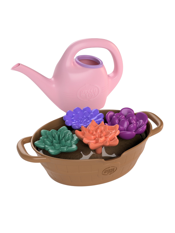 Color Changing Watering Can Activity Set Pretend Play Green Toys