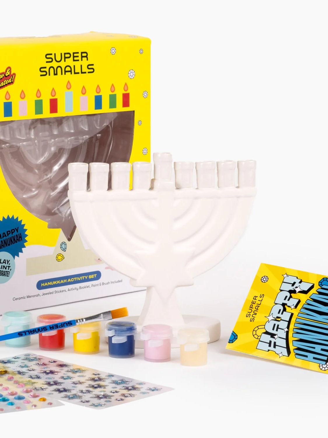 Hanukkah Menorah Activity Set Arts & Crafts Super Smalls   