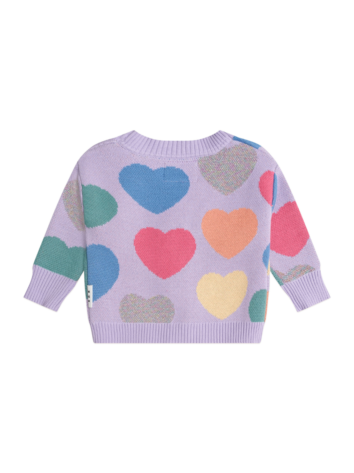 Loveheart Knit Cardigan Sweaters Huxbaby