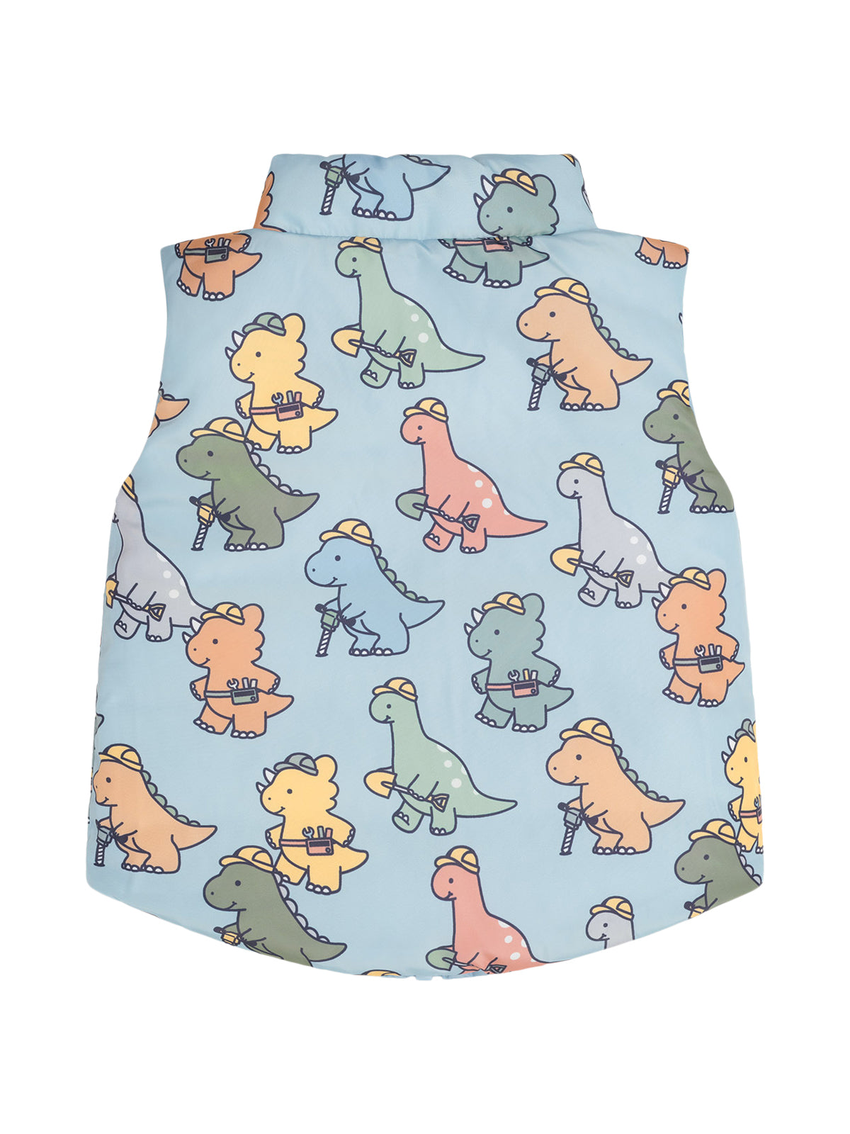 Reversible Dino Vest Outerwear Huxbaby   