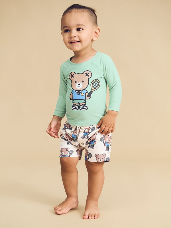 Tennis Bear Swim Set Swim Huxbaby   