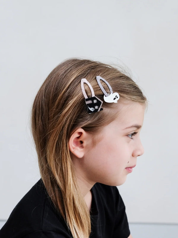 Haunted House Clips Hair Accessories Mimi & Lula   