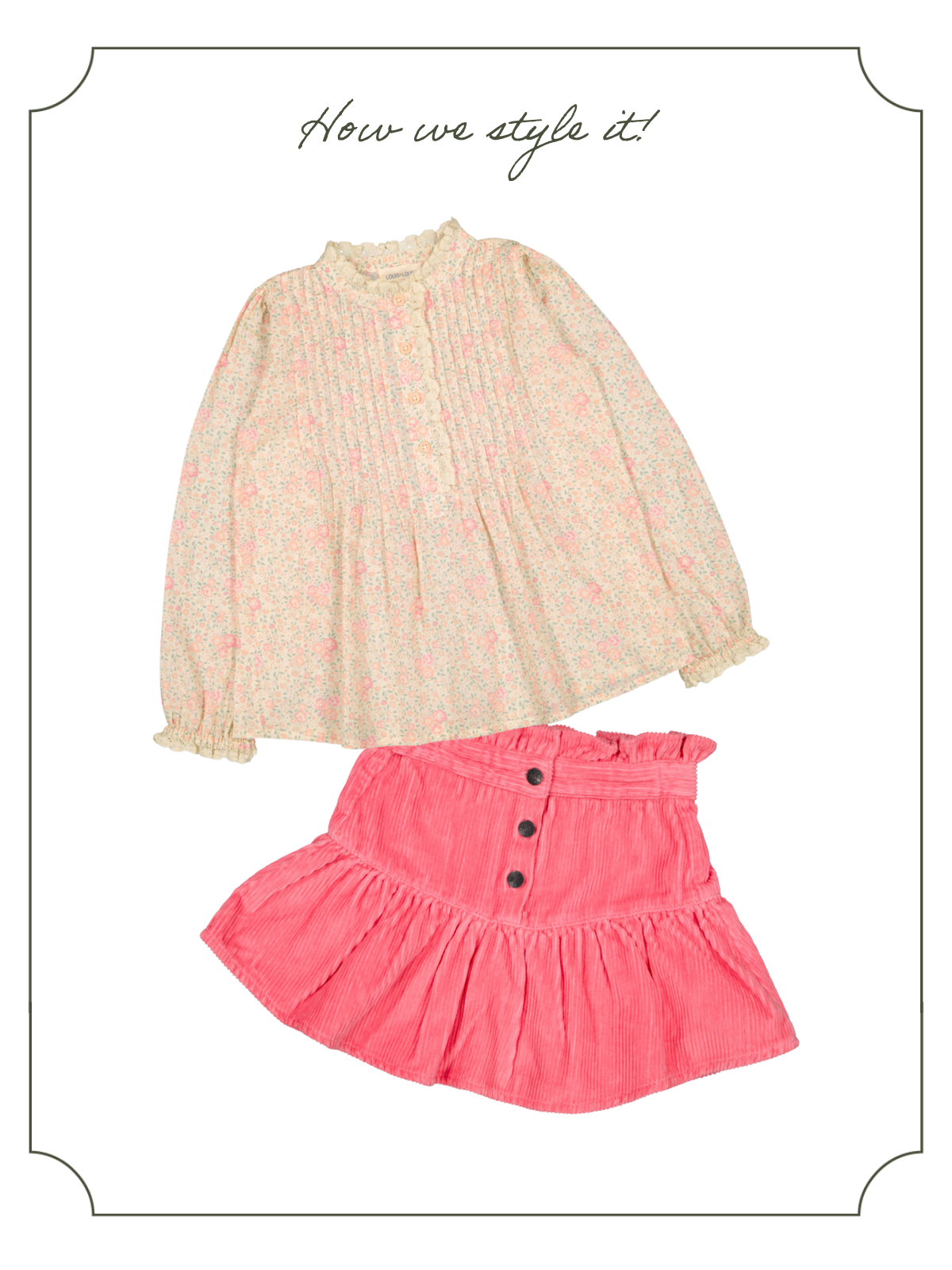 Mariannette Blouse Skirts Louis Louise