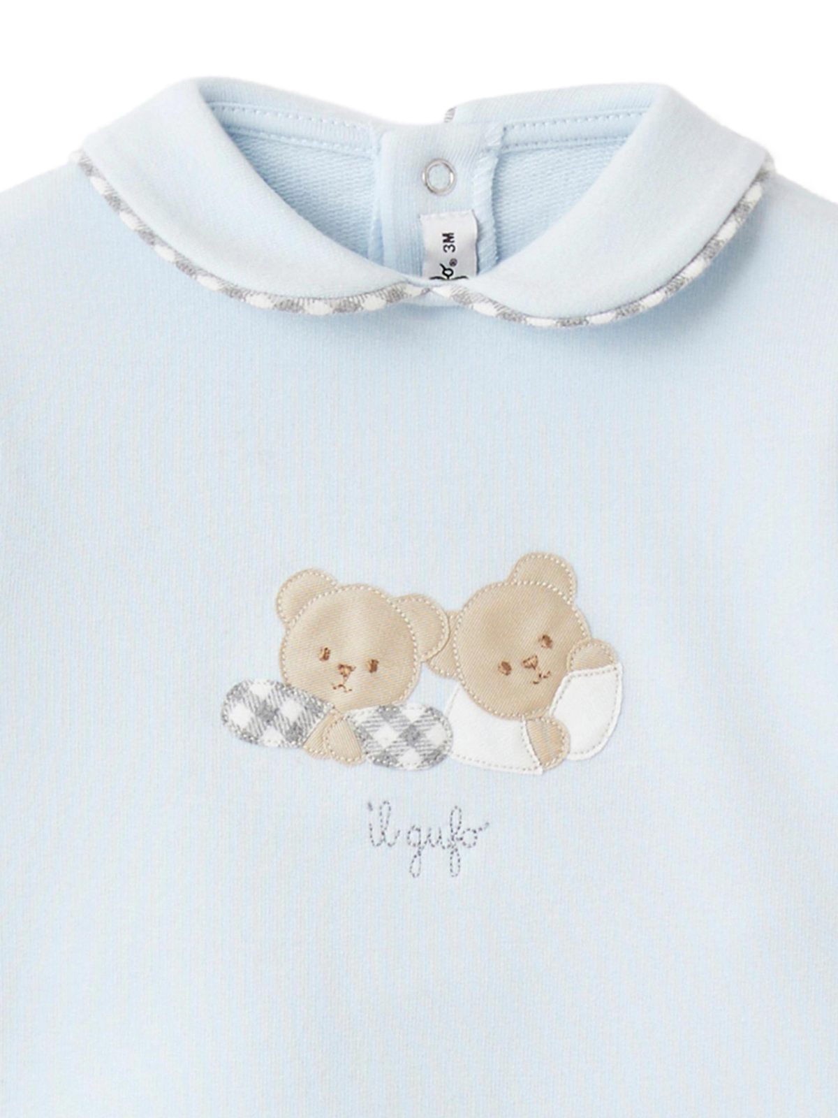 Light Blue Baby Set with Bears Sets Il Gufo   