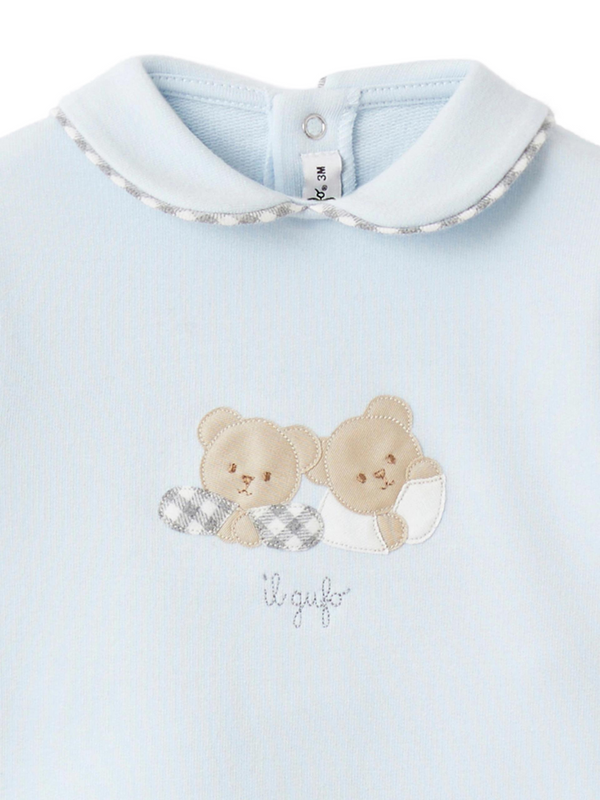 Light Blue Baby Set with Bears Sets Il Gufo   
