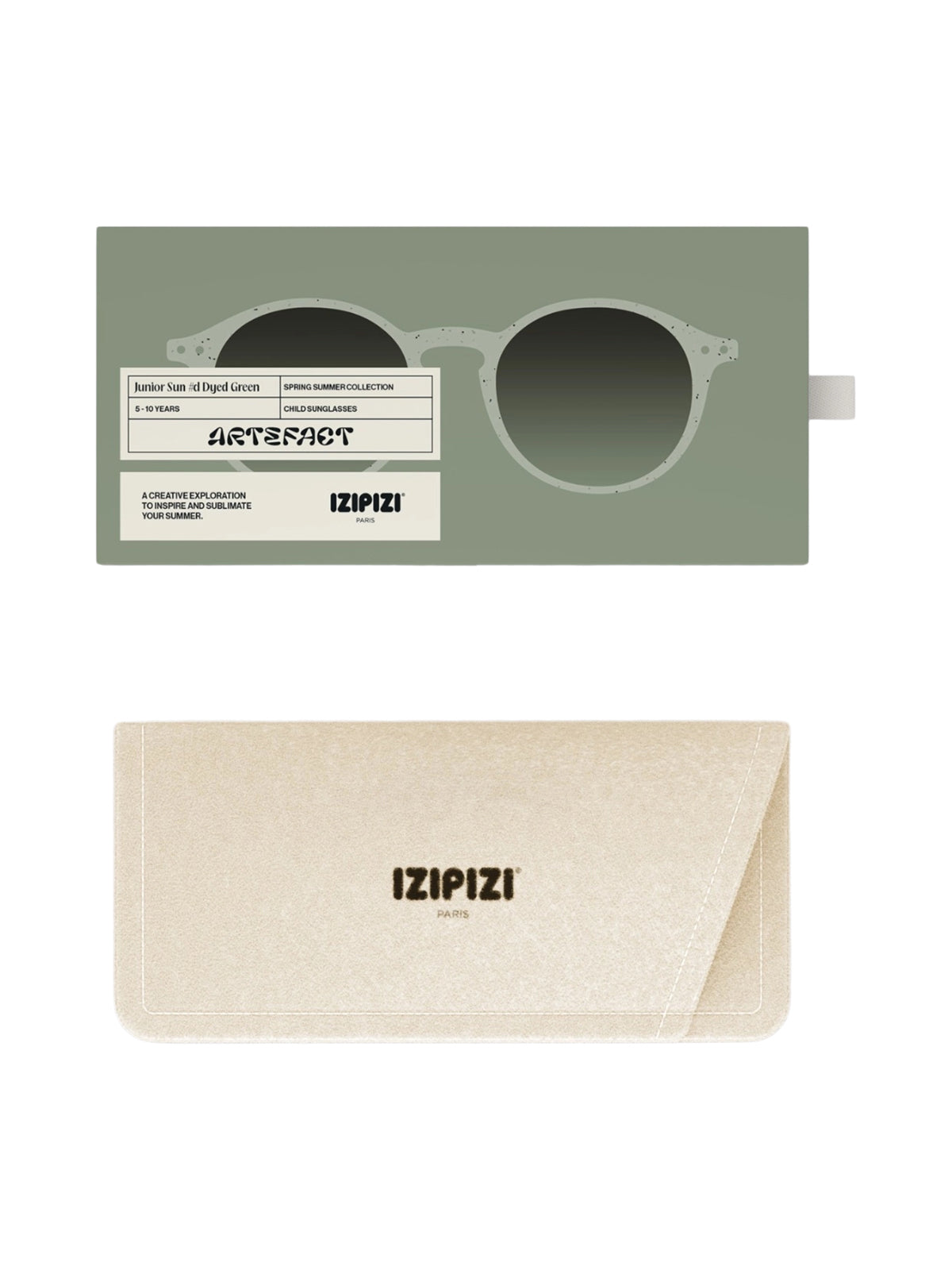 Dyed Green Polarized Sunglasses Sunglasses Izipizi   