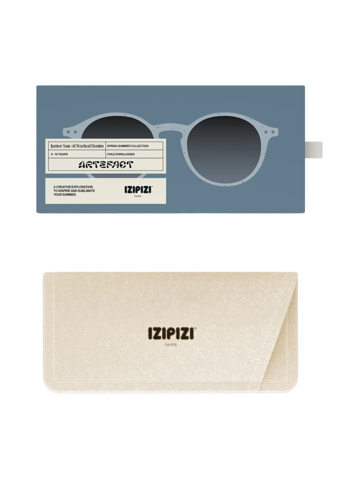 Washed Denim Polarized Sunglasses Sunglasses Izipizi   