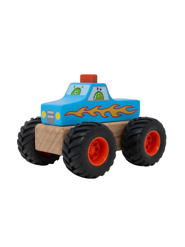 Blue Monster Truck Vehicles Jack Rabbit Creations