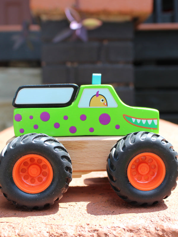 Green Monster Truck Vehicles Jack Rabbit Creations