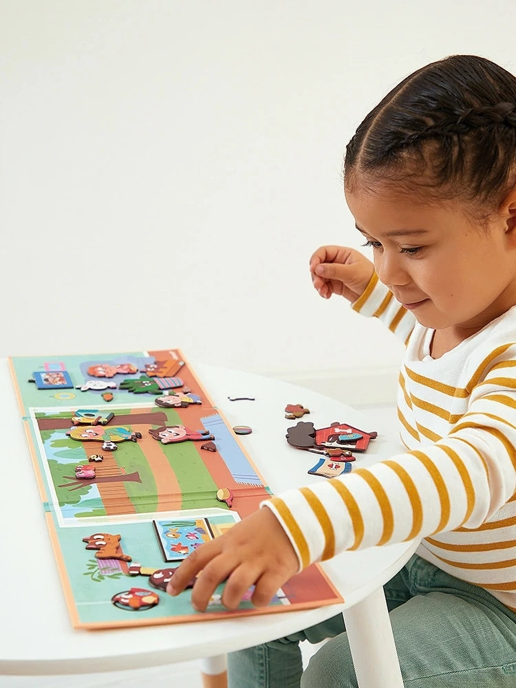 Animals Magneti'stories Book Arts & Crafts Janod