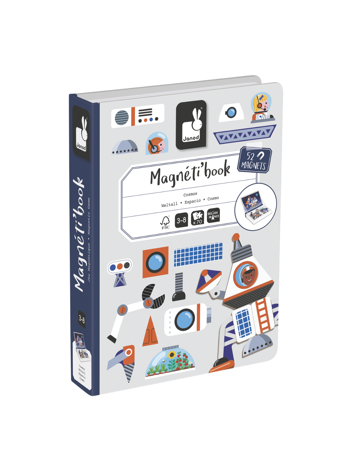Space Magneti'book Arts & Crafts Janod