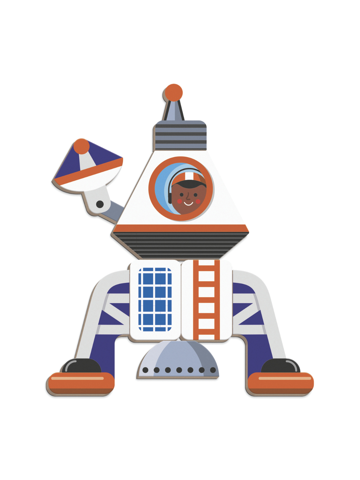 Space Magneti'book Arts & Crafts Janod